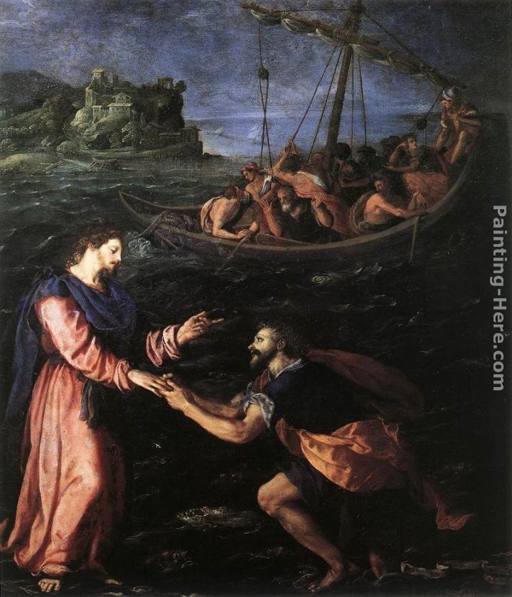 Alessandro Allori St Peter Walking on the Water